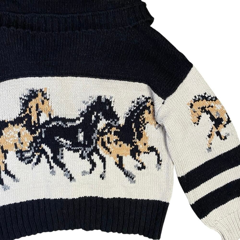 Pilcro x Anthropologie Wild Horses Heavy Knit Cardigan - M - Picture 7 of 7
